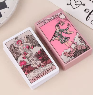 Rider Waite Tarot Card - Pink